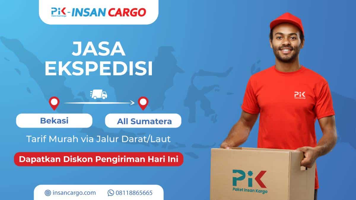 Ekspedisi Bekasi Sumatera Sampai Depan Pintu Penerima