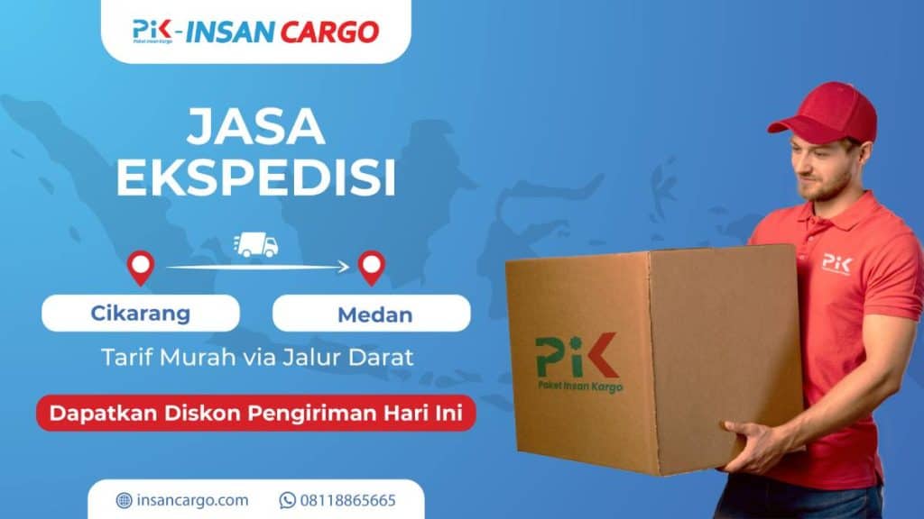 Ekspedisi Cikarang Medan Bisa Jemput di Pengirim