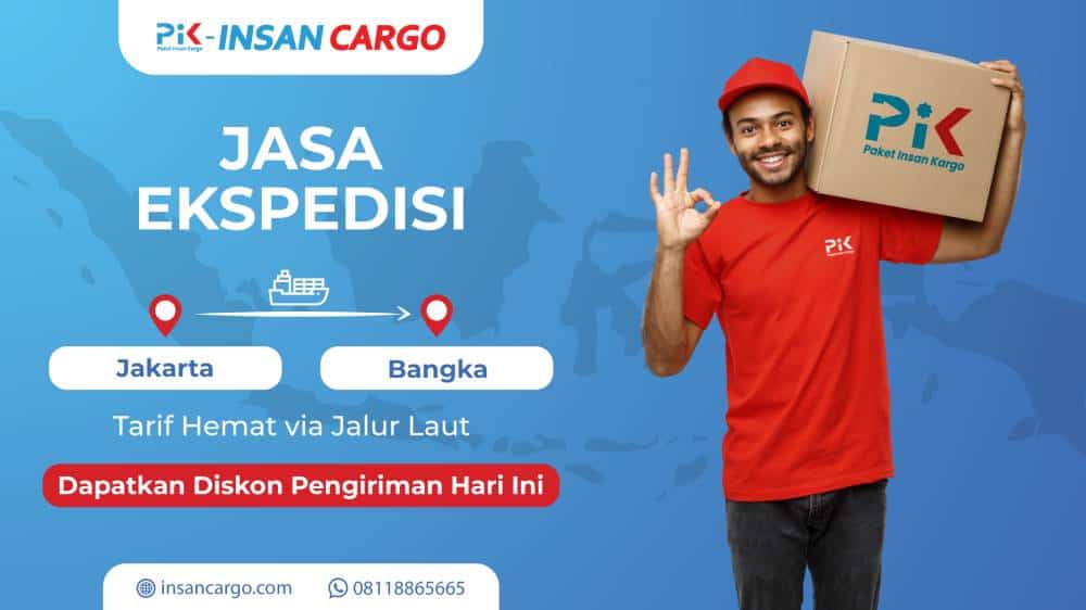 Ekspedisi Jakarta Bangka via Kapal Laut, Ada Promo Hemat