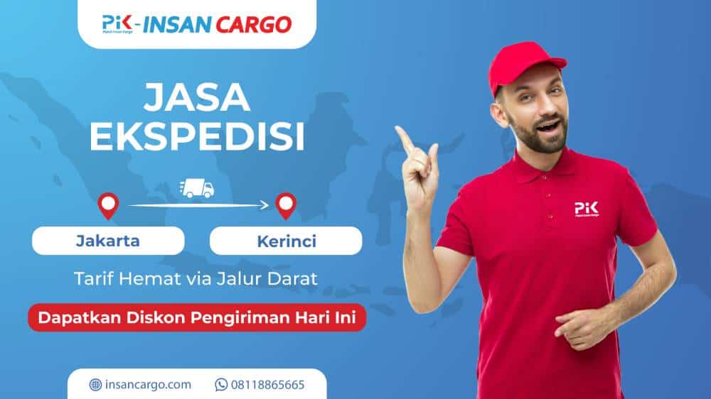 Ekspedisi Jakarta Kerinci NO Ribet, Bisa Pickup