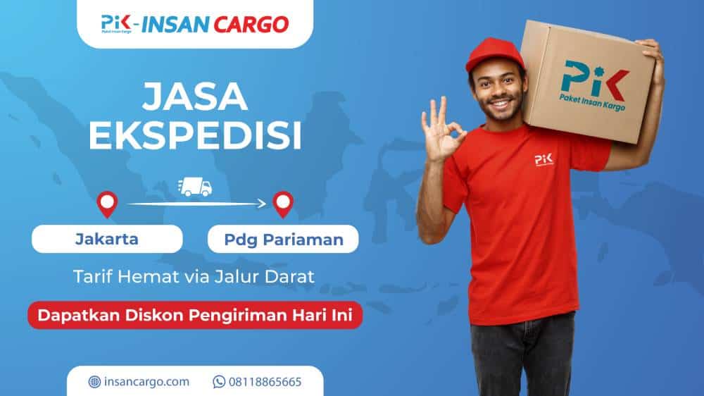 Ekspedisi Jakarta Padang Pariaman Terpercaya