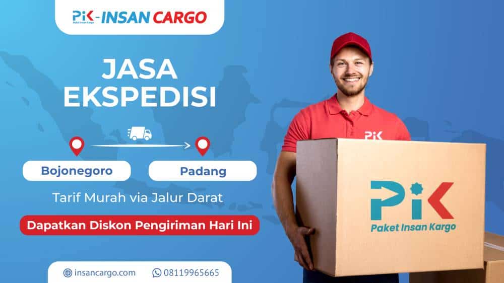 Ekspedisi Bojonegoro Padang Cepat, Aman dan Nyaman