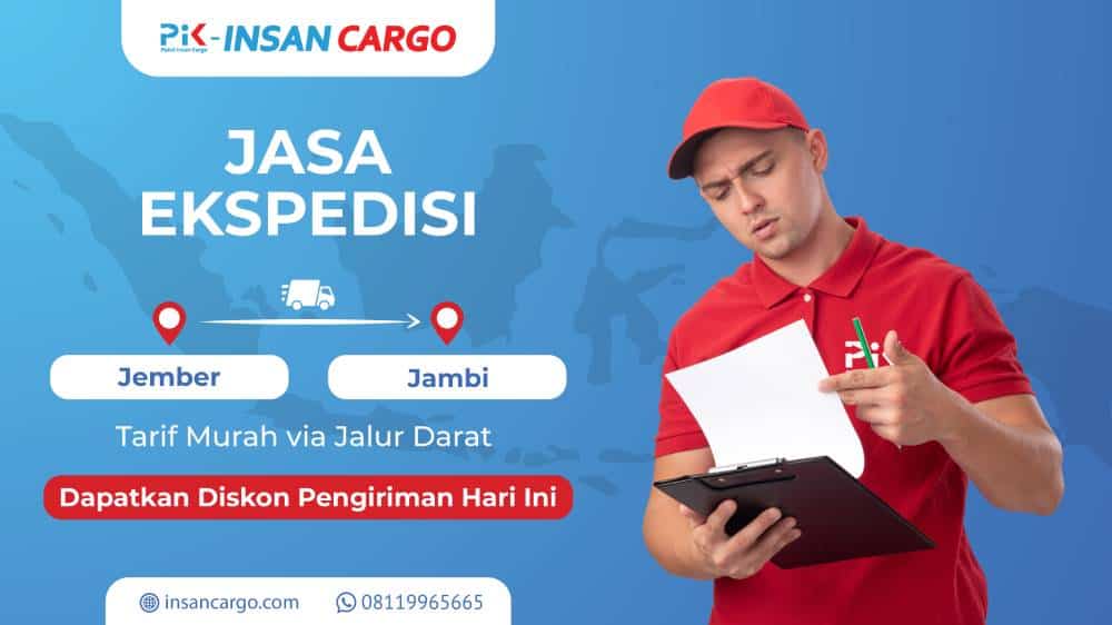 Ekspedisi Jember Jambi Door To Door