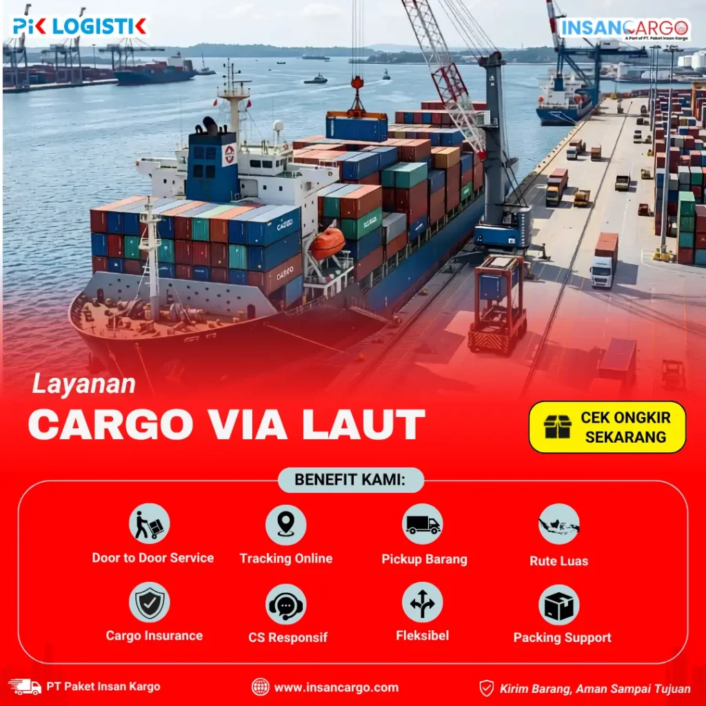 Jasa Cargo Laut untuk Kirim Barang Antar Pulau