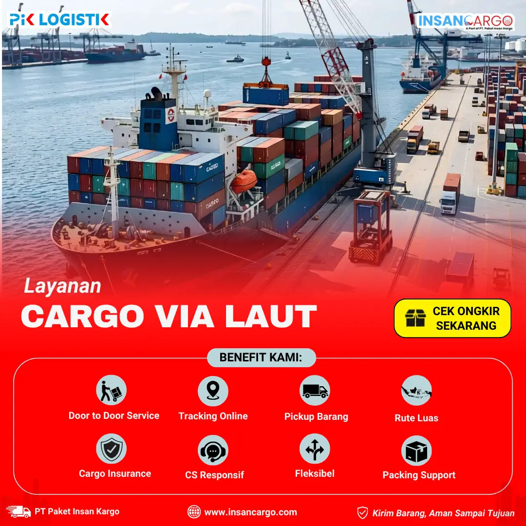 Jasa Cargo Laut untuk Kirim Barang Antar Pulau
