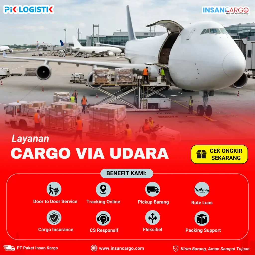Jasa Ekspedisi Cargo via Udara untuk Pengiriman Cepat