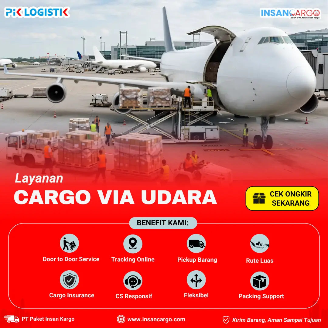 Jasa Ekspedisi Cargo via Udara untuk Pengiriman Cepat
