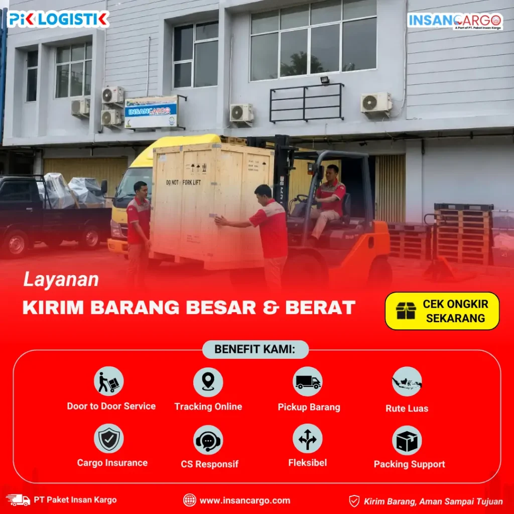 Jasa Pengiriman Barang Besar dan Berat Antar Kota