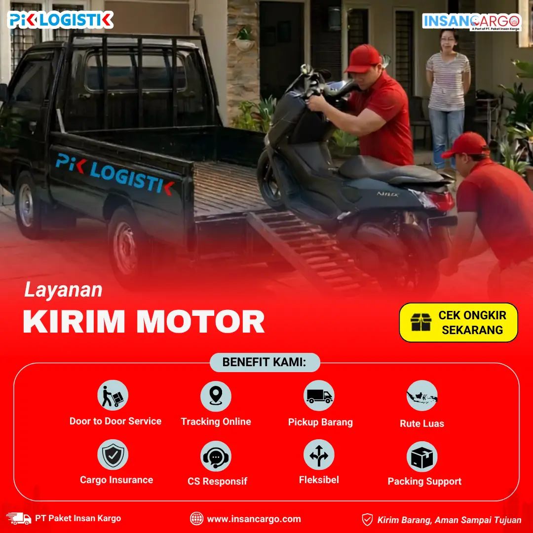 Jasa Kirim Motor Antar Kota yang Aman dan Praktis