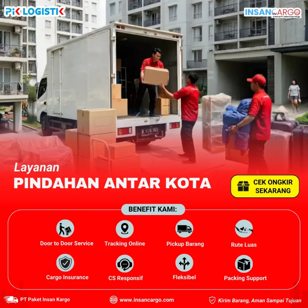 Jasa Pindahan Antar Kota untuk Barang Rumah