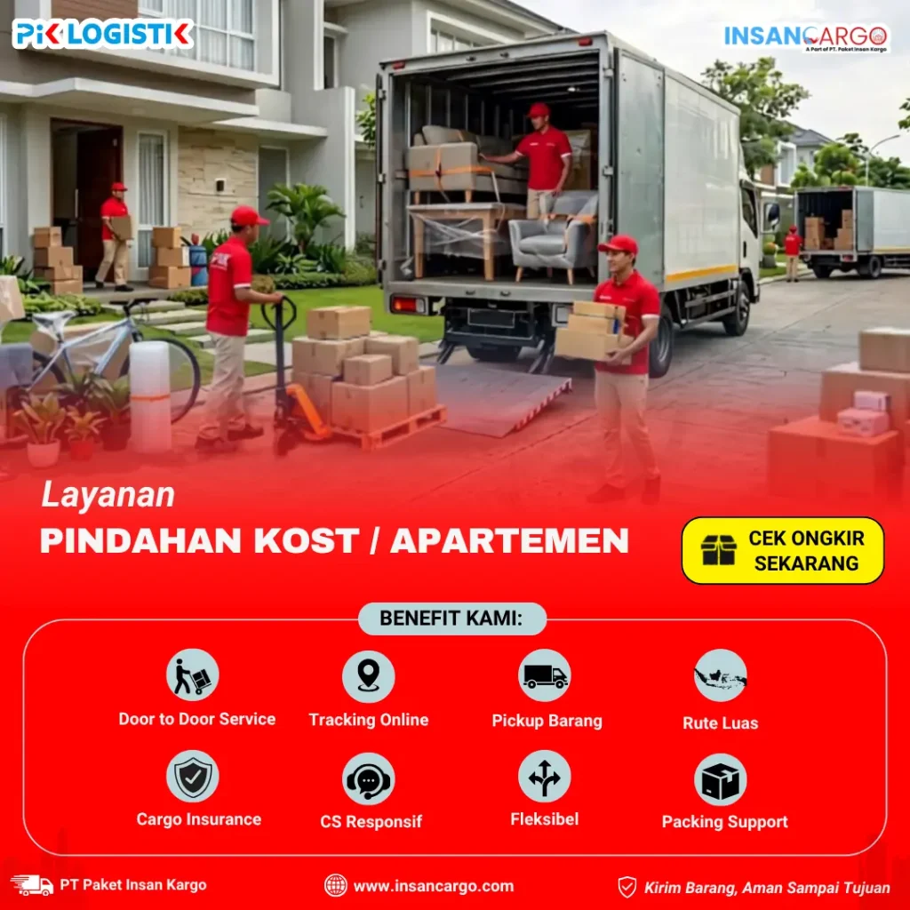 Jasa Pindahan Kost dan Apartemen Jabodetabek