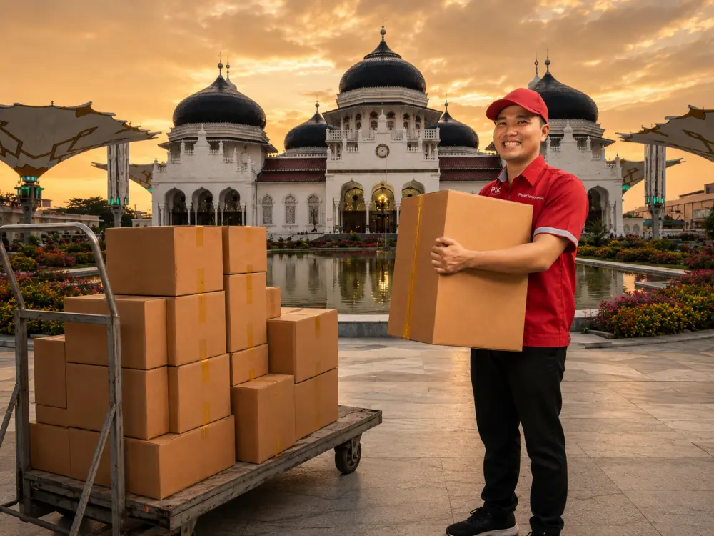 Pengiriman ke Aceh dengan biaya murah kirim banyak barang, cargo ke Aceh
