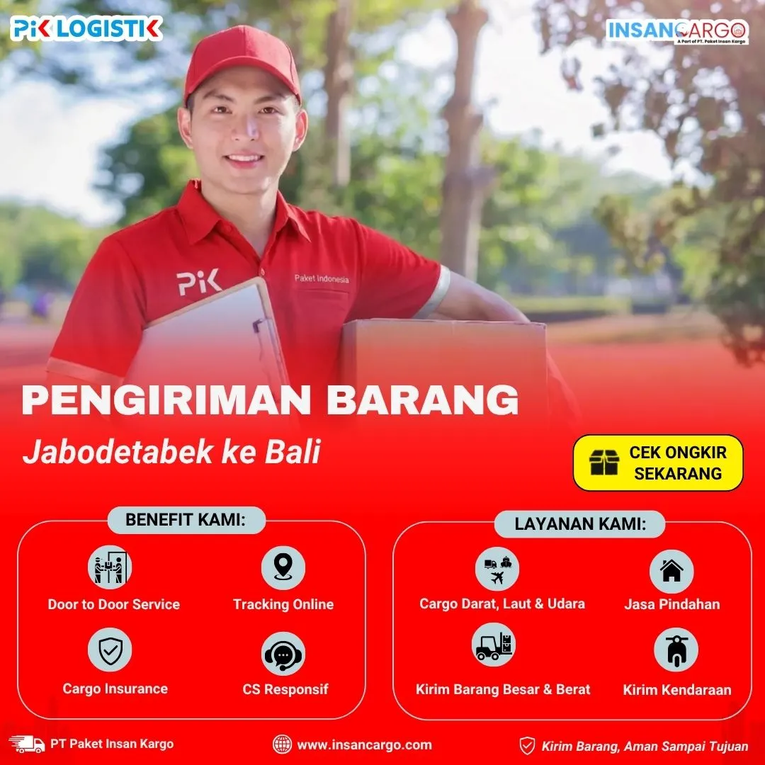 Cargo ke Bali | Mulai Rp3.900/kg dari Jabodetabek