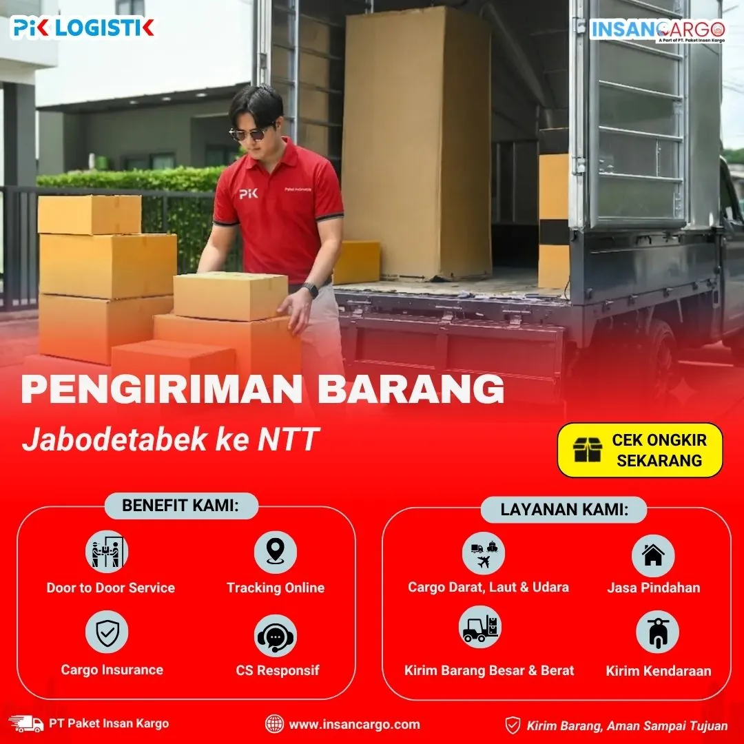 Cargo ke NTT | Mulai Rp7.000/kg dari Jabodetabek
