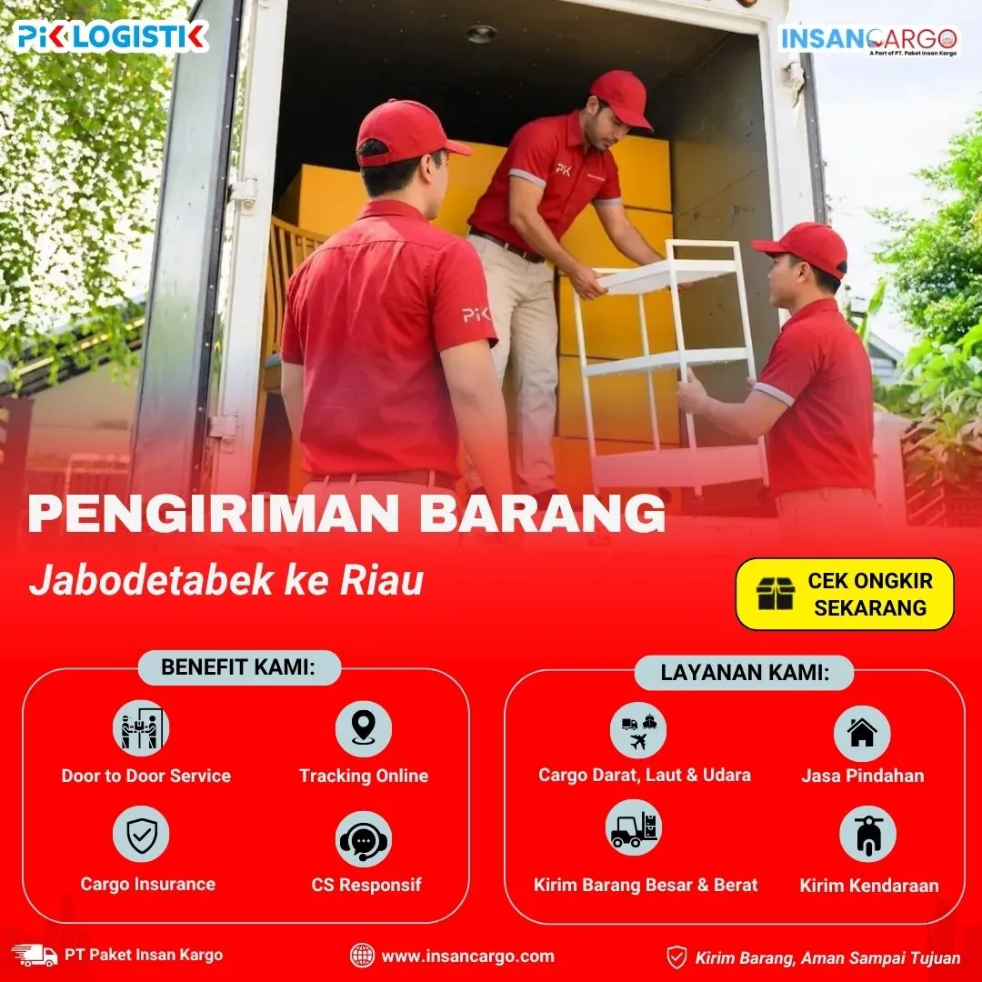 Cargo Murah ke Riau dari Jabodetabek