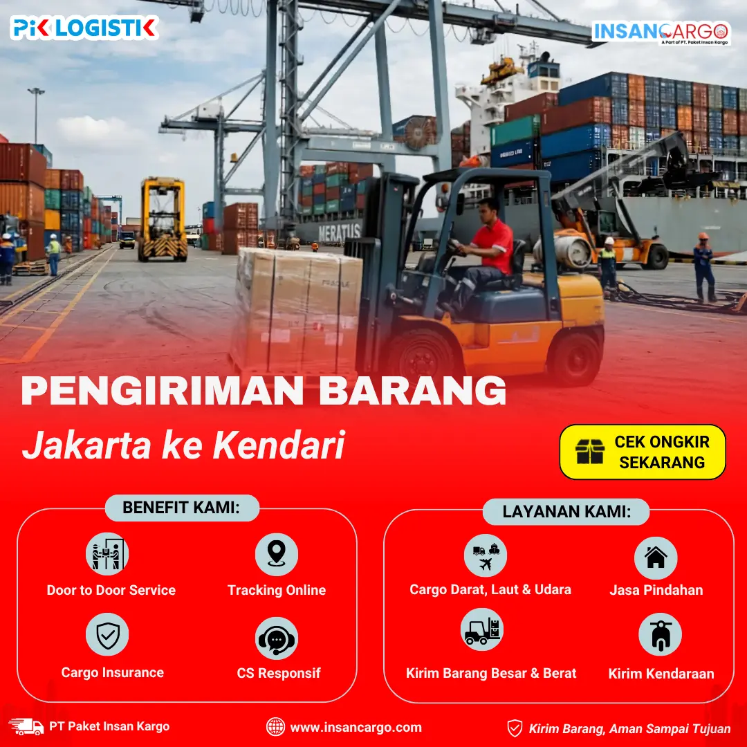Ekspedisi Jakarta ke Kendari Cek Ongkir Terbaru