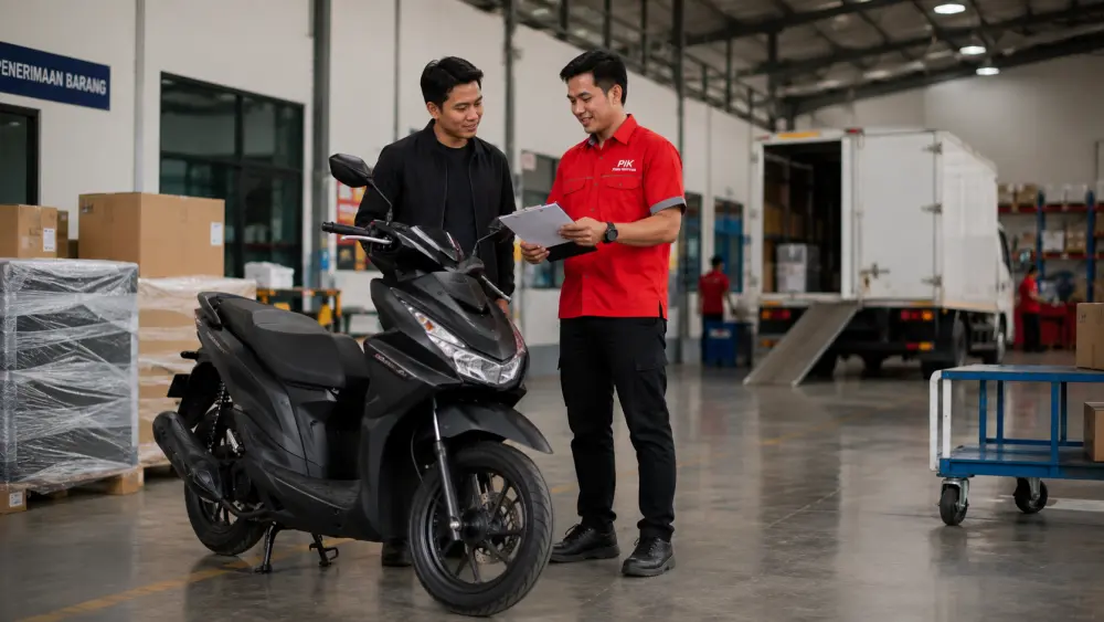 Persiapan Sebelum Motor Dikirim
