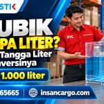 1 Kubik Berapa Liter? Pahami Tangga Liter dan Konversinya