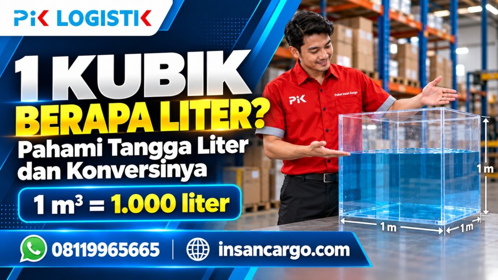 1 Kubik Berapa Liter? Pahami Tangga Liter dan Konversinya