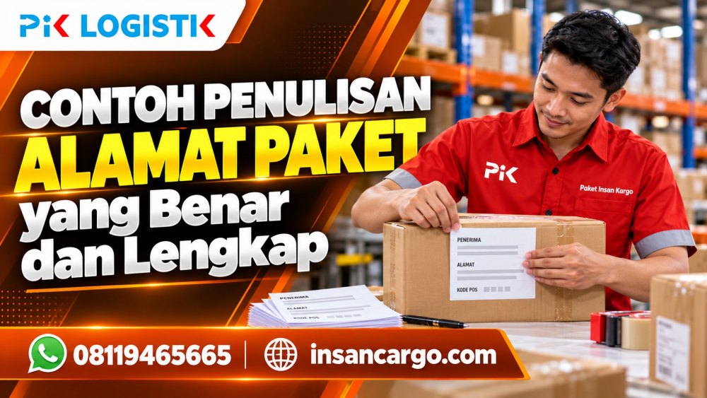 Contoh Penulisan Alamat Paket yang Benar dan Lengkap